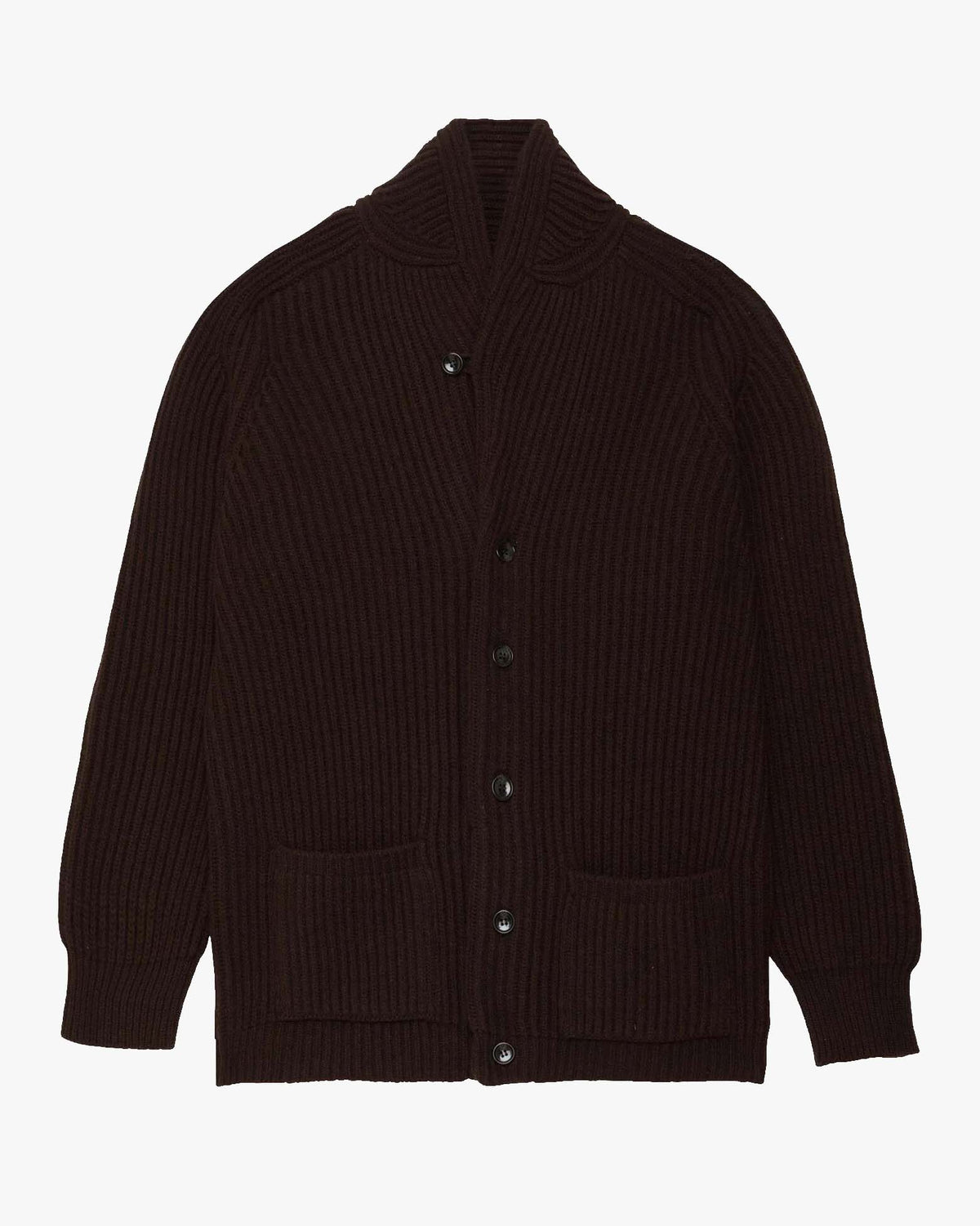Filson Bristol Cardigan Sweater - Earth Brown
