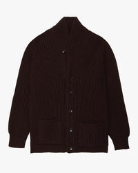 Filson Bristol Cardigan Sweater - Earth Brown