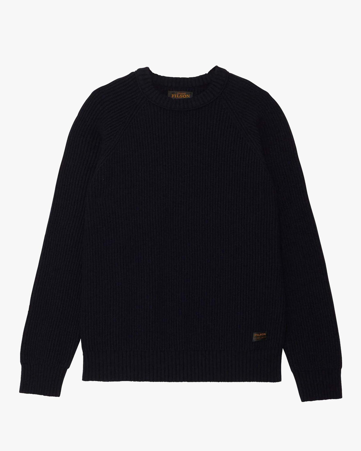 Filson Cascade Rib Crewneck Sweater - Dark Navy