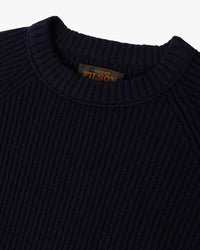 Filson Cascade Rib Crewneck Sweater - Dark Navy