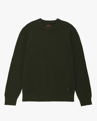 Filson Cascade Rib Crewneck Sweater - Pine Green