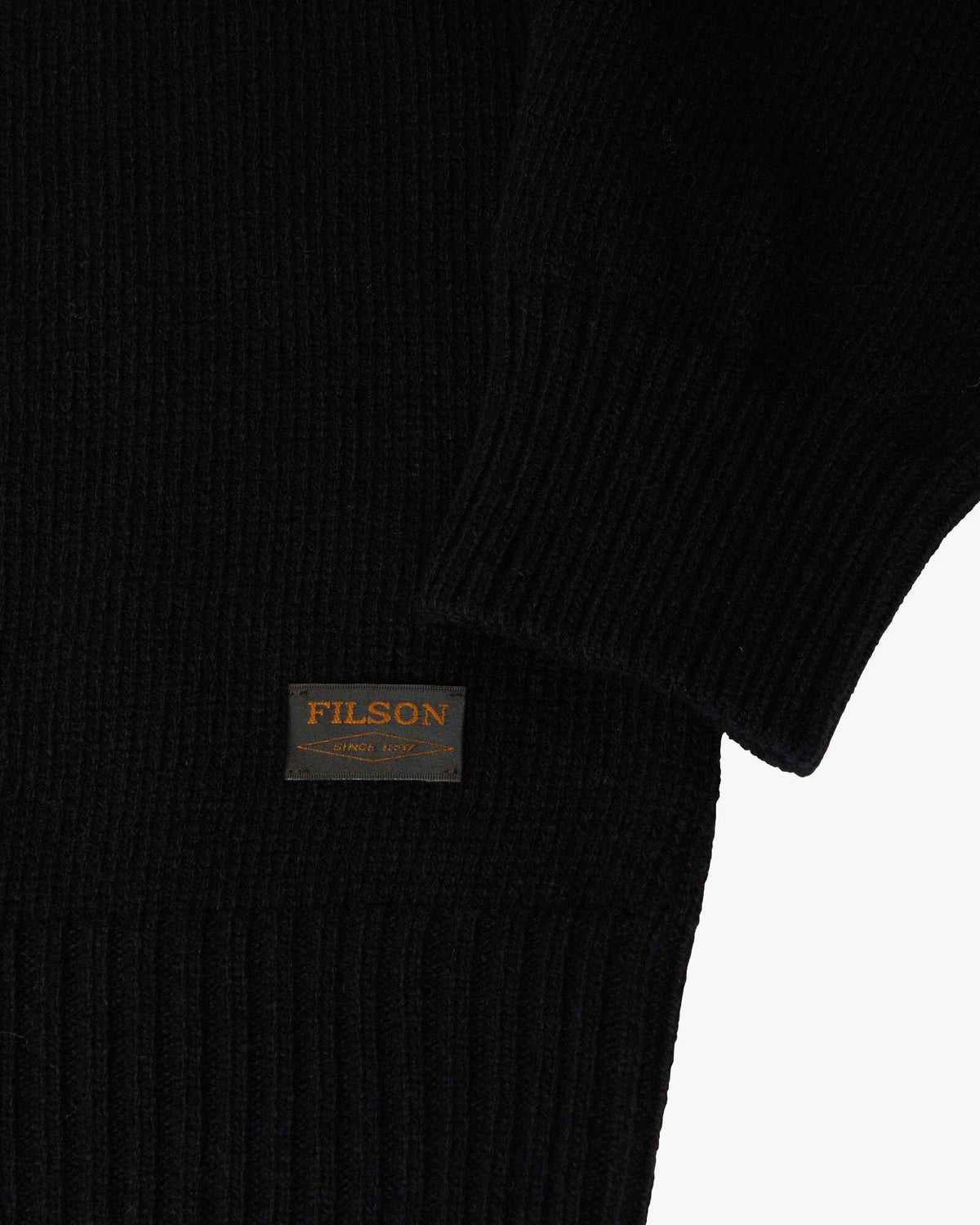 Filson Tacoma Crewneck Sweater - Black