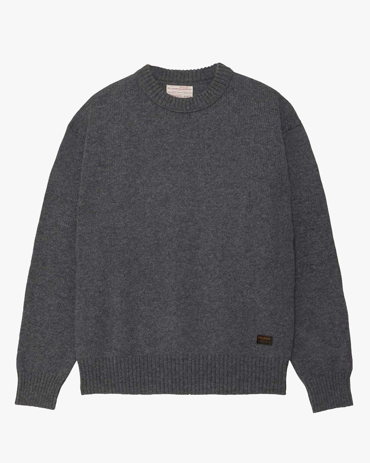 Filson Tacoma Crewneck Sweater - Medium Grey Melange