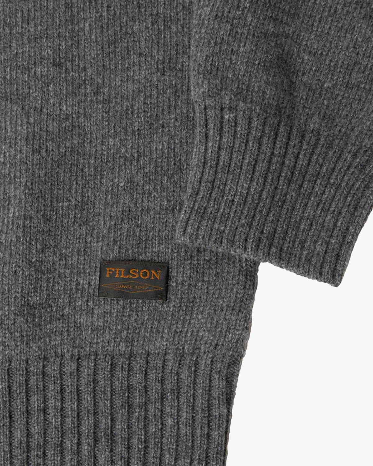 Filson Tacoma Crewneck Sweater - Medium Grey Melange