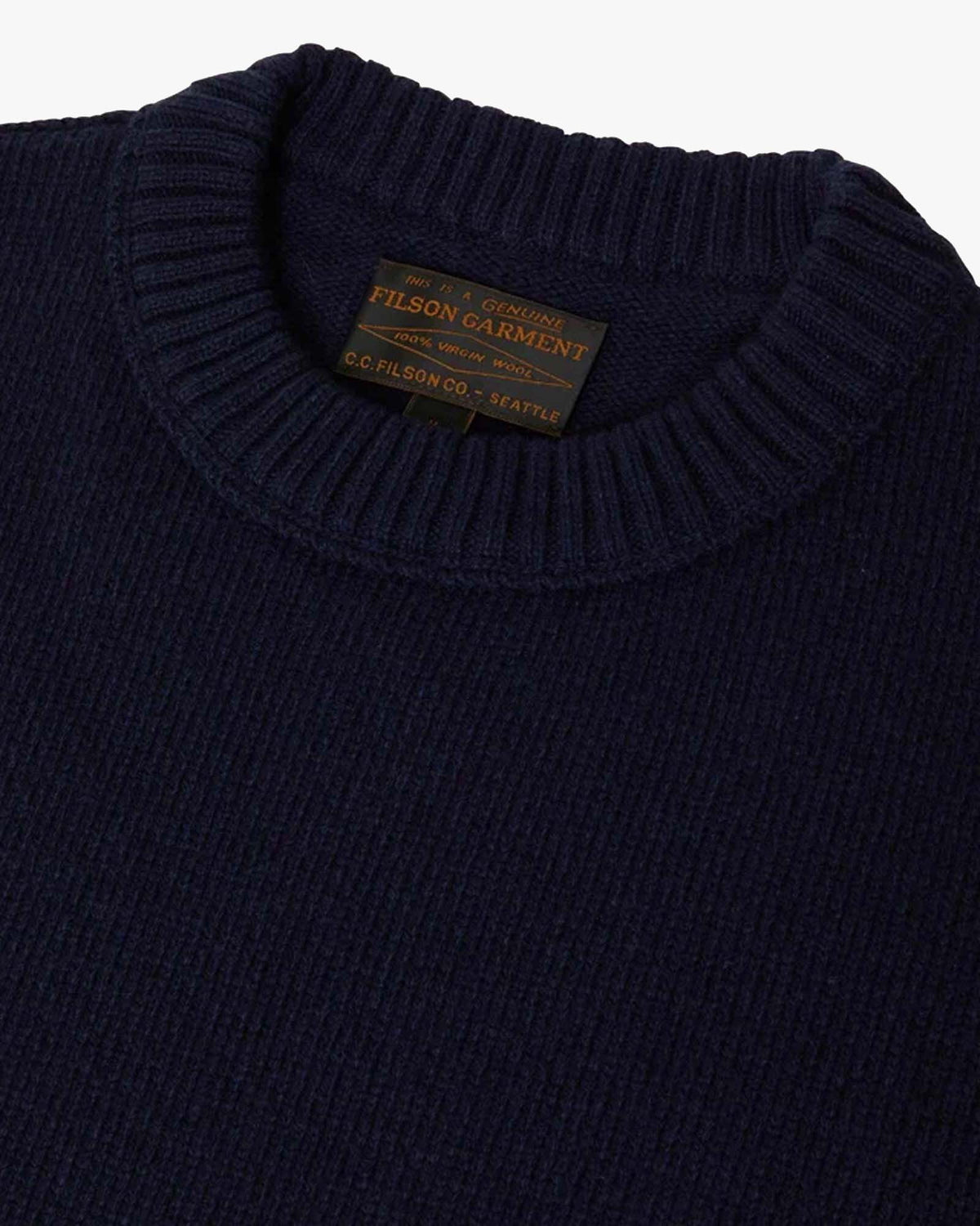 Filson Tacoma Crewneck Sweater - Dark Navy