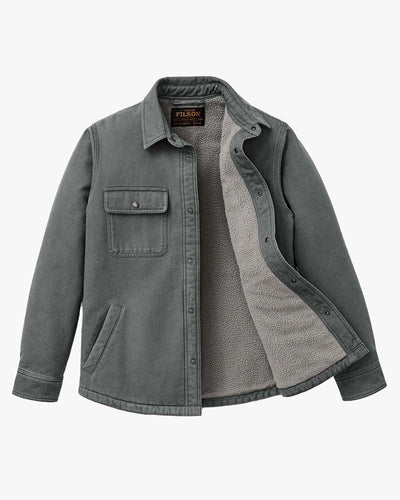 Filson Fleece Lined Jac-Shirt - Rockslide Grey