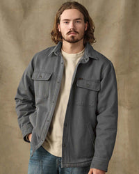 Filson Fleece Lined Jac-Shirt - Rockslide Grey