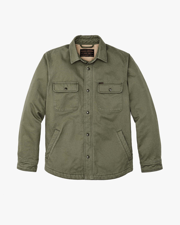 Filson Fleece Lined Jac-Shirt - Service Green