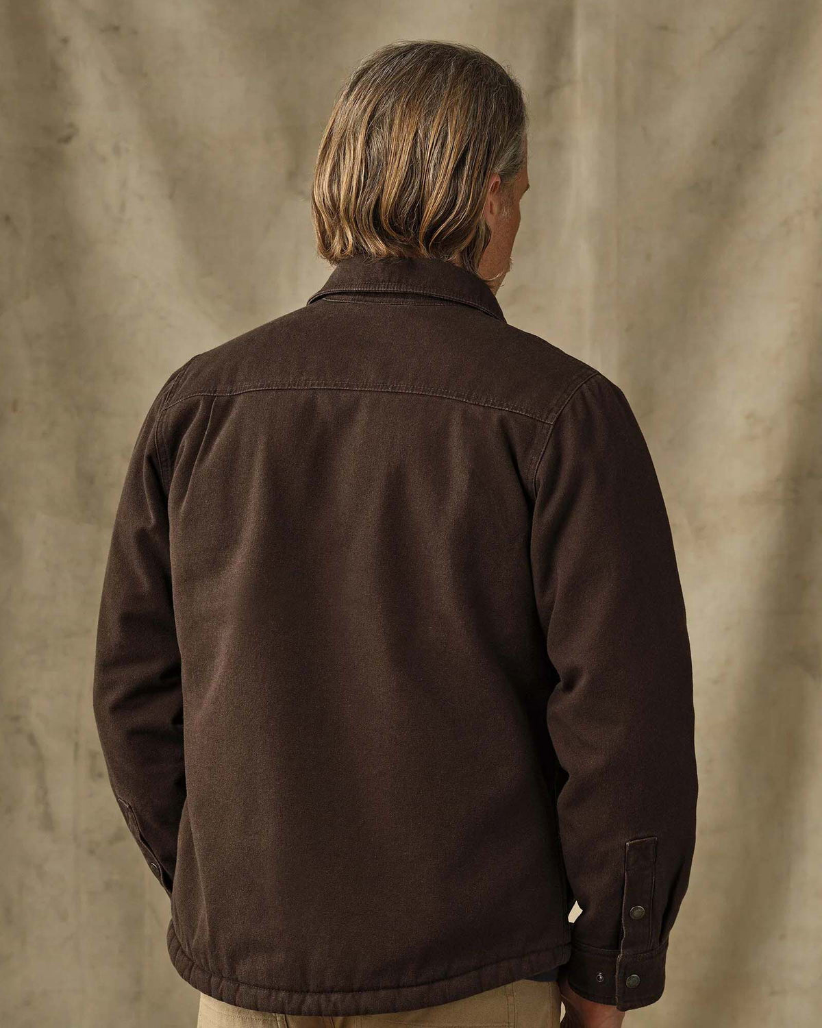 Filson Fleece Lined Jac-Shirt - Dark Brown | Filson Jackets & Coats | Jeanstore