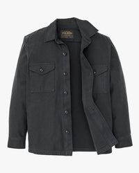 Filson Reverse Sateen Field Jac-Shirt - Washed Faded Black