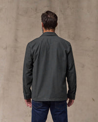 Filson Reverse Sateen Field Jac-Shirt - Washed Faded Black