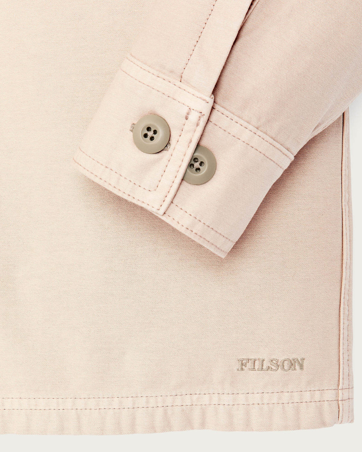 Filson Reverse Sateen Field Jac-Shirt - Washed Oatmeal