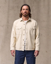 Filson Reverse Sateen Field Jac-Shirt - Washed Oatmeal