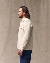 Filson Reverse Sateen Field Jac-Shirt - Washed Oatmeal