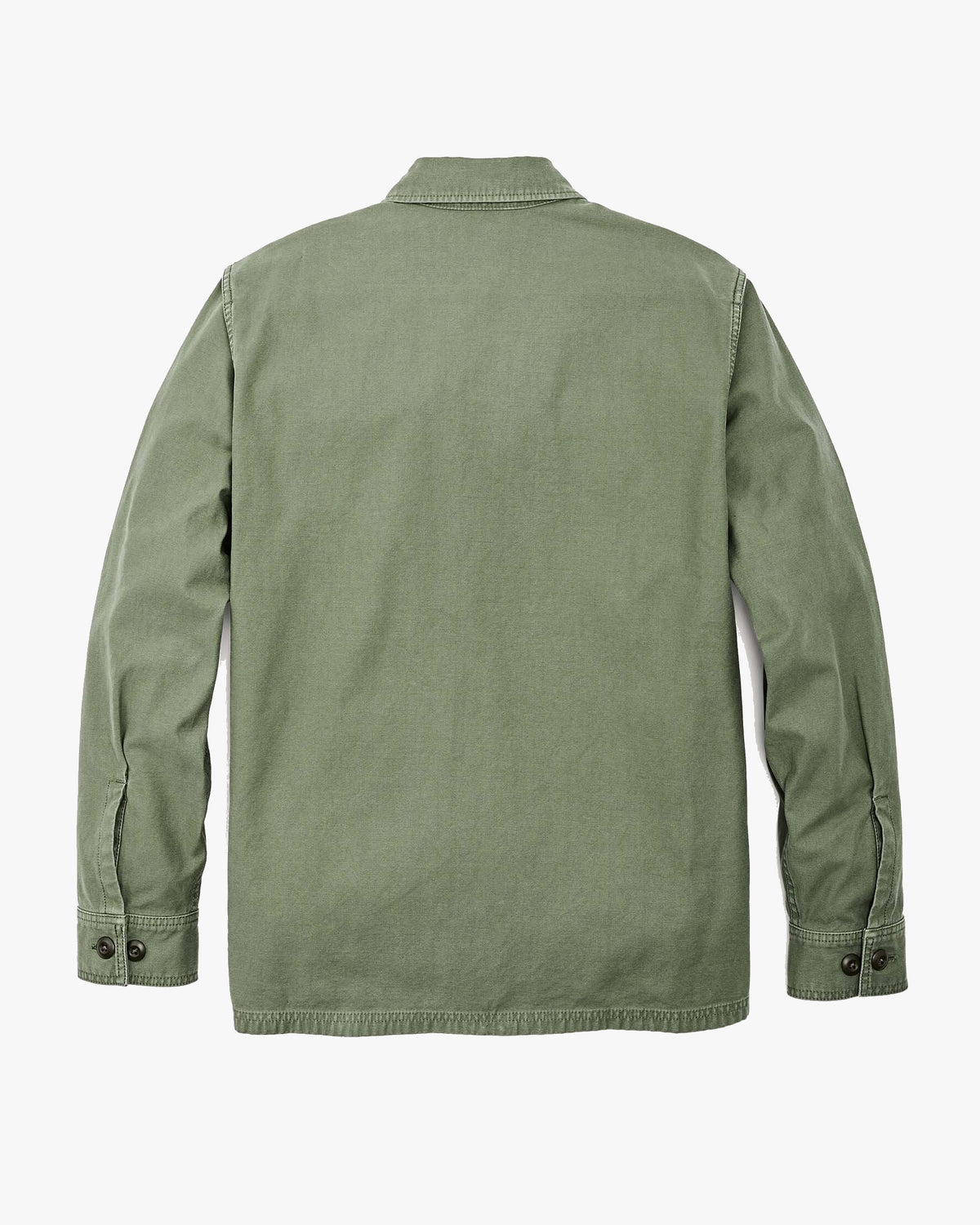 Filson Reverse Sateen Field Jac-Shirt - Washed Fatigue Green | Filson Jackets & Coats | JEANSTORE