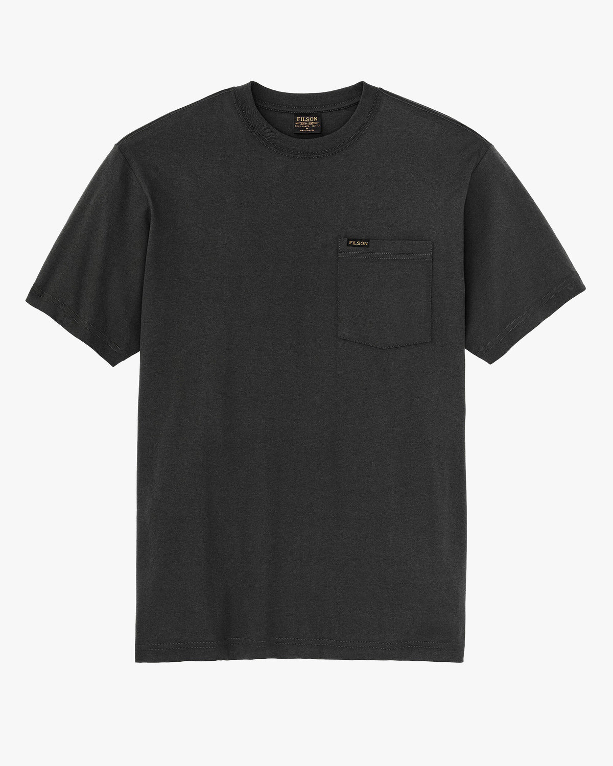 Filson S/S Outfitter Pocket Tee - Faded Black | Filson T Shirts | JEANSTORE