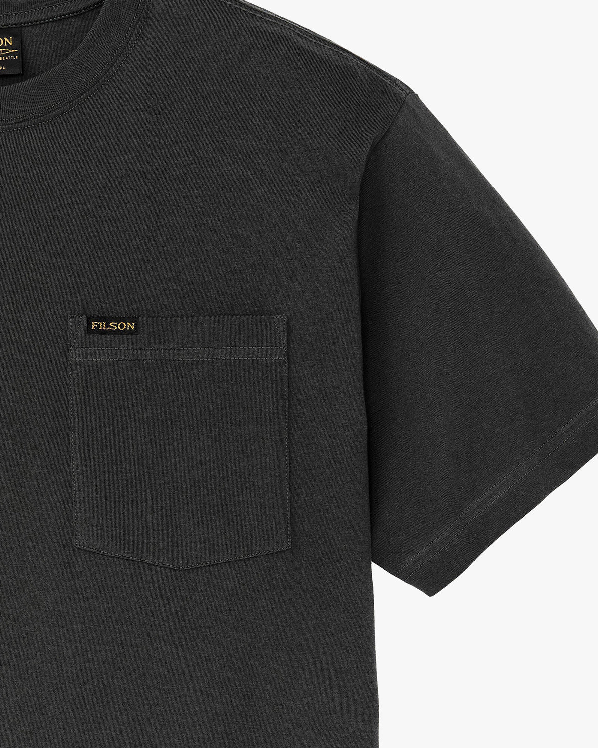 Filson S/S Outfitter Pocket Tee - Faded Black | Filson T Shirts | JEANSTORE