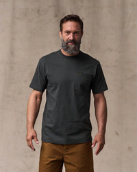 Filson S/S Outfitter Pocket Tee - Faded Black | Filson T Shirts | JEANSTORE