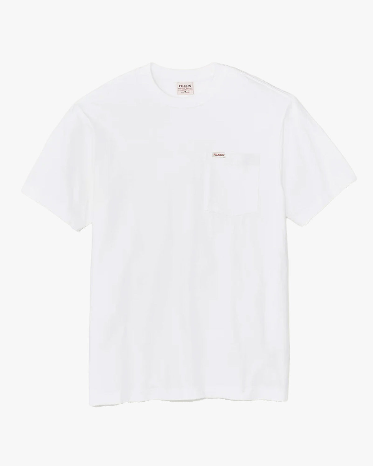Filson S/S Outfitter Pocket Tee - Bright White