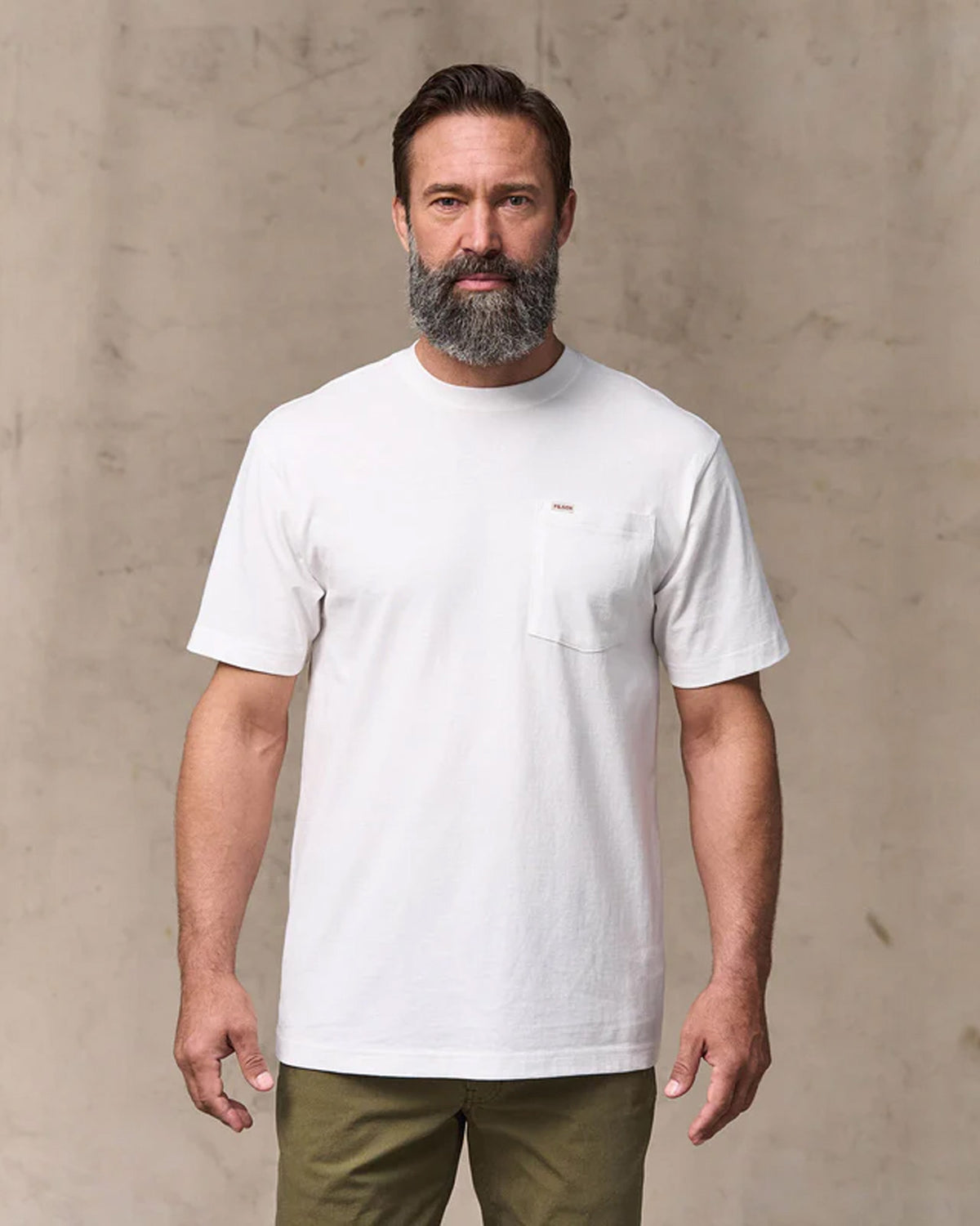 Filson S/S Outfitter Pocket Tee - Bright White