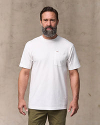 Filson S/S Outfitter Pocket Tee - Bright White