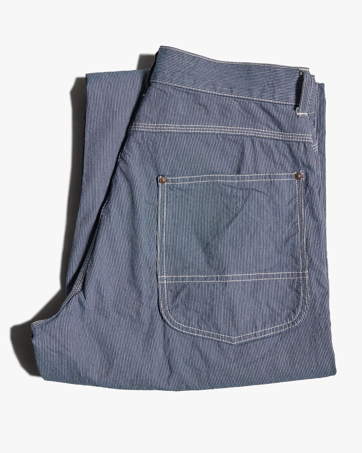 FOB Factory F0548 Hickory Work Pants - Blue