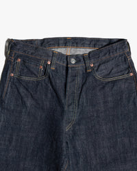 FOB Factory F143 Relaxed Straight 14oz Selvedge Means Jeans - Onewash