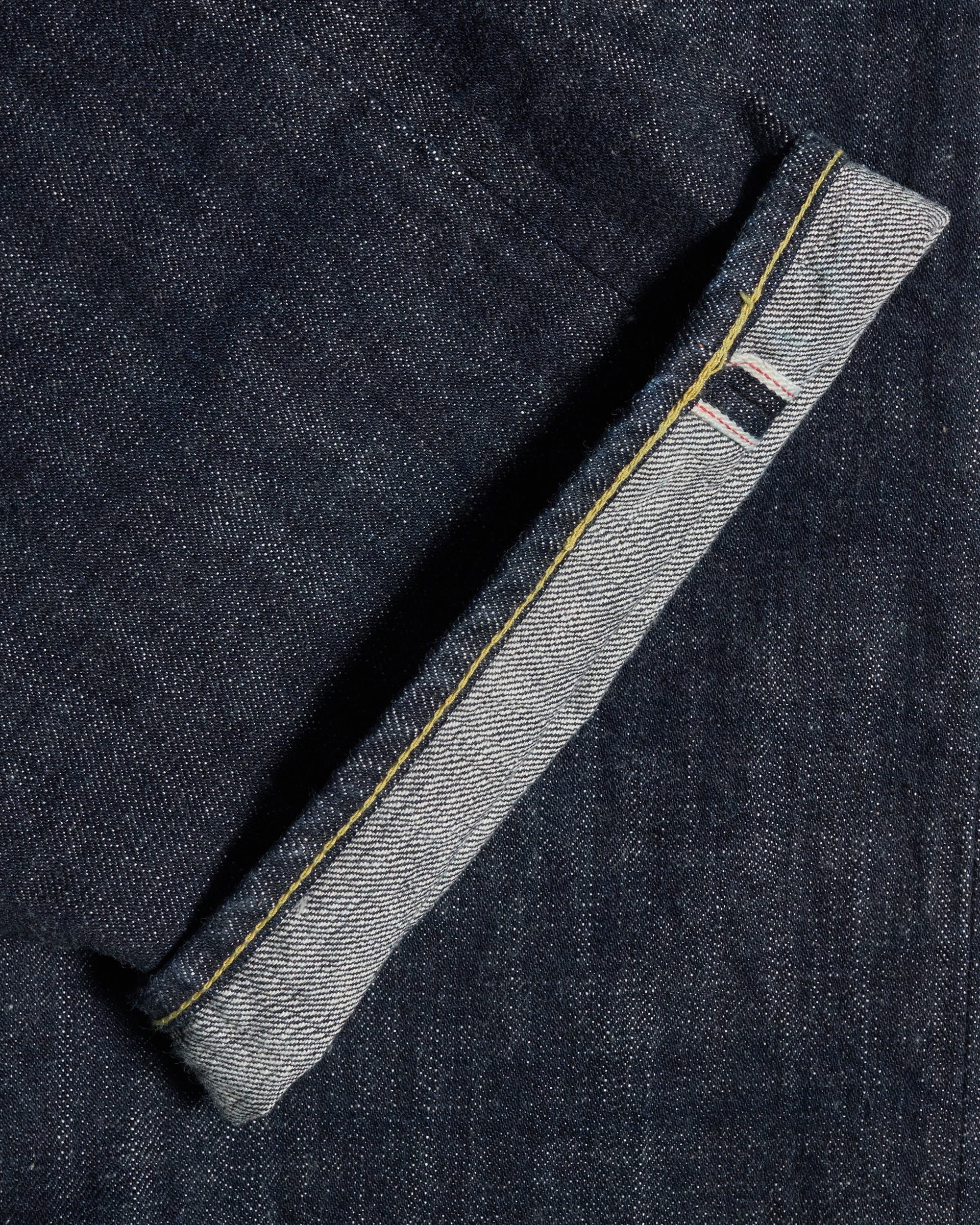 FOB Factory F143 Relaxed Straight 14oz Selvedge Means Jeans - Onewash