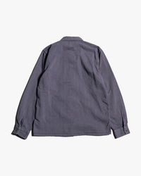 FOB Factory F2461 Herringbone Fatigue Jacket - Navy