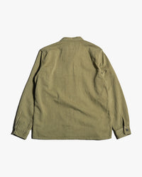FOB Factory F2461 Herringbone Fatigue Jacket - Olive
