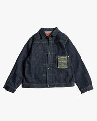 FOB Factory F2460 WWII 14oz Type 1 Selvedge Denim Jacket - Onewash | FOB Factory Jackets & Coats | JEANSTORE