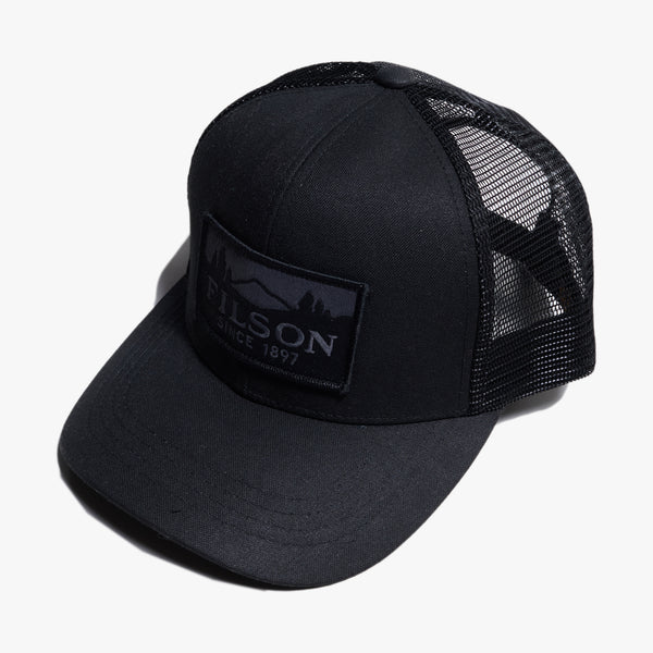 Filson Logger Mesh Cap - Black | Filson Hats | JEANSTORE