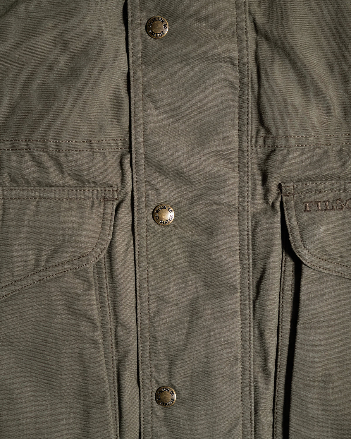 Filson Frontier Insulated Field Jacket - Otter Green
