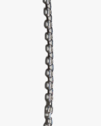 First Arrows O-062 Medium Silver Chain & P-519R Medium Silver Feather Pendant - 55cm | First Arrows Miscellaneous | JEANSTORE