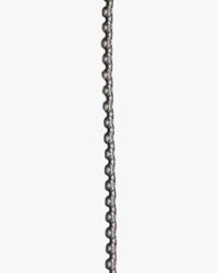 First Arrows O-063+P-234 Small Silver Chain w/ Medicine Wheel & P-520R Medium K18 Silver Feather Pendant - 55cm