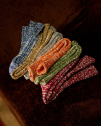 Thunders Love Flammé Collection Socks - Melange Grey