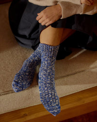 Thunders Love Flammé Collection Socks - Melange Navy