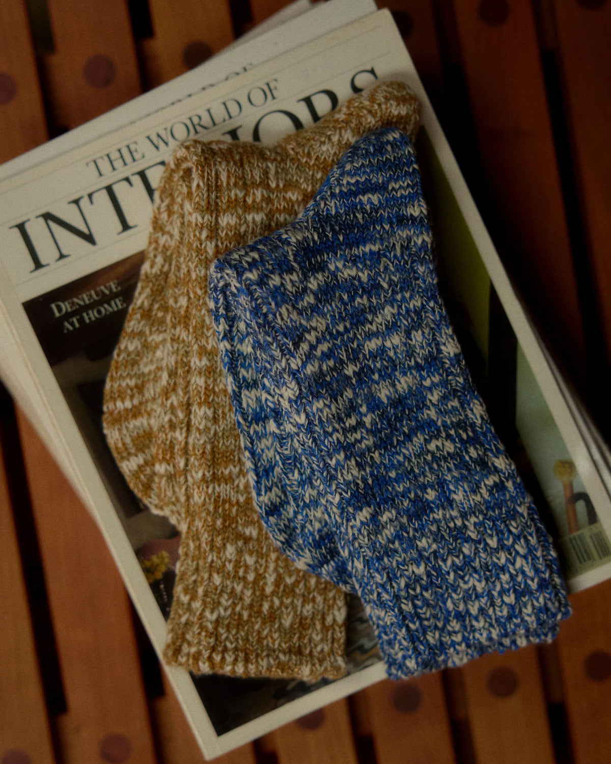 Thunders Love Flammé Collection Socks - Melange Navy