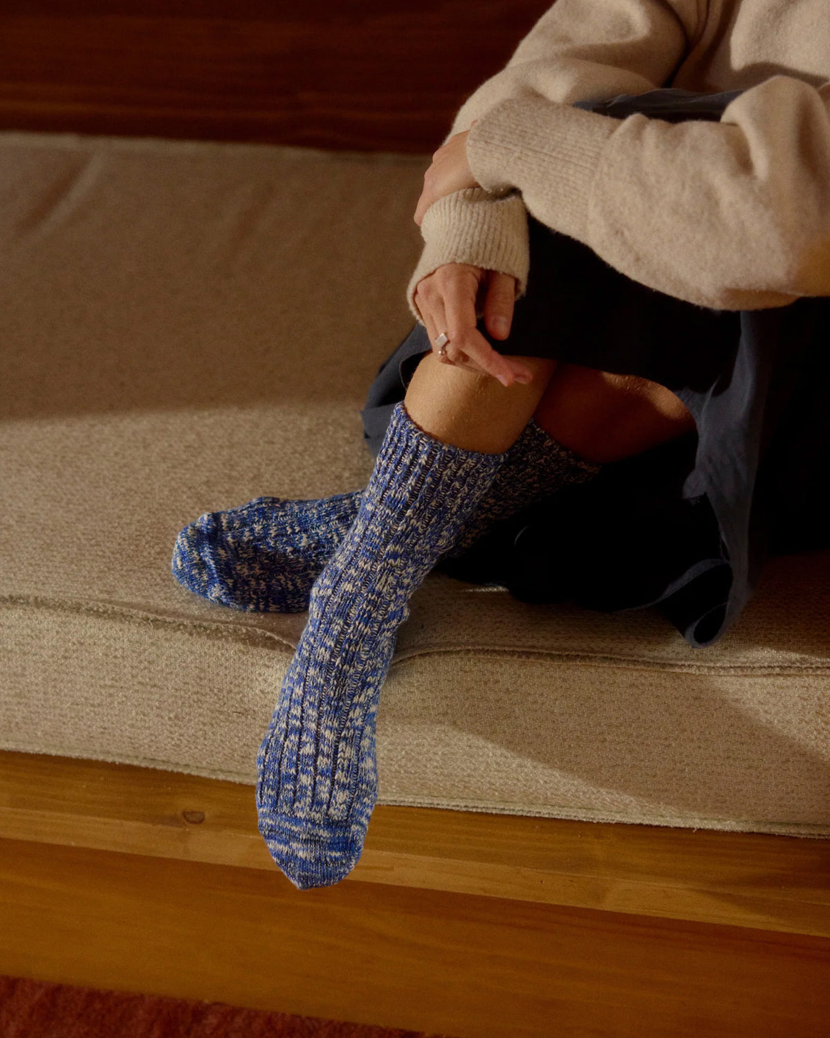 Thunders Love Flammé Collection Socks - Melange Navy