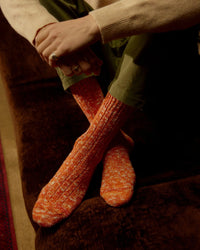 Thunders Love Flammé Collection Socks - Melange Orange