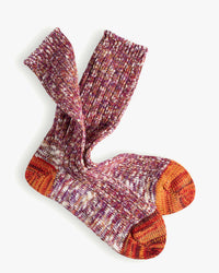 Thunders Love Flammé Collection Seasons Socks - Fall Red