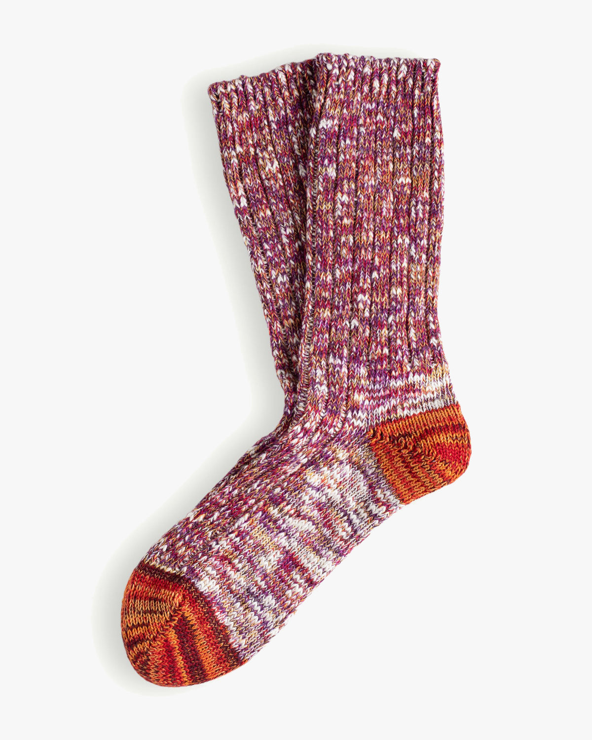 Thunders Love Flammé Collection Seasons Socks - Fall Red