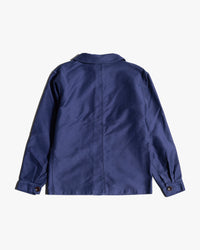 Fleurs De Bagne Le Bourgeron Moleskin Jacket - Blue
