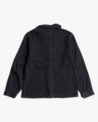 Fleurs De Bagne Le Bourgeron Sashiko Jacket - Black