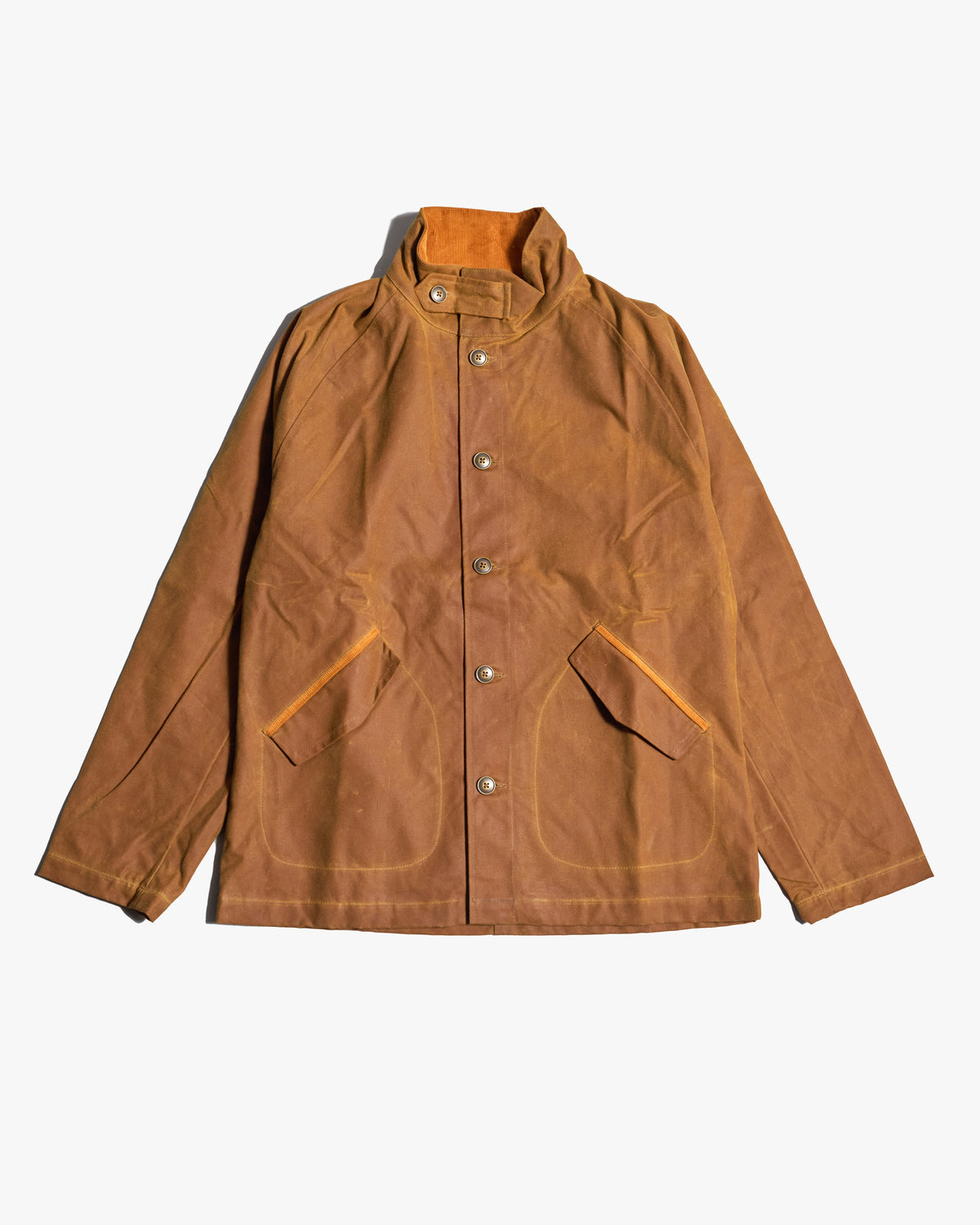 Fleurs De Bagne Le Falot Waxed Jacket - Gold