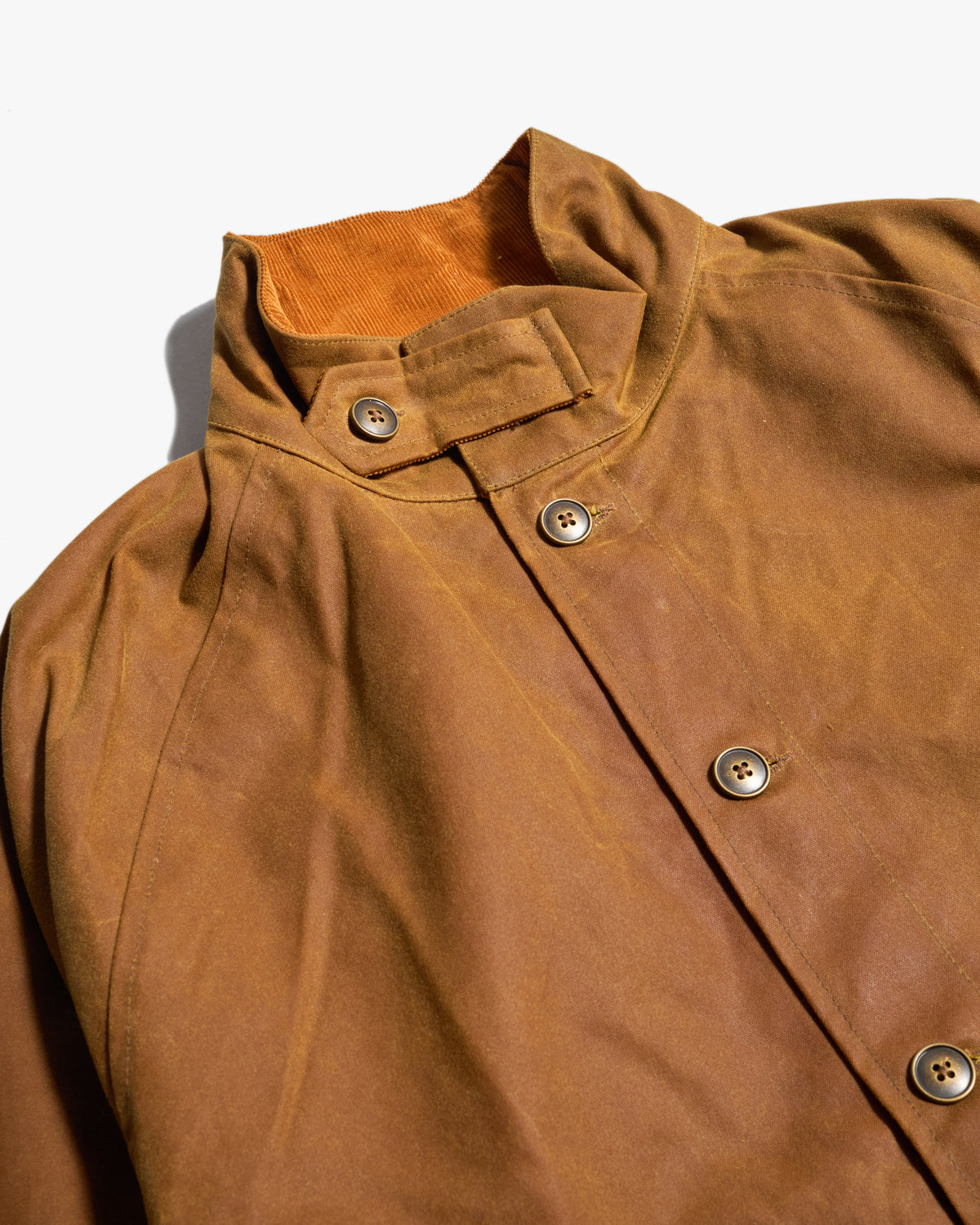 Fleurs De Bagne Le Falot Waxed Jacket - Gold