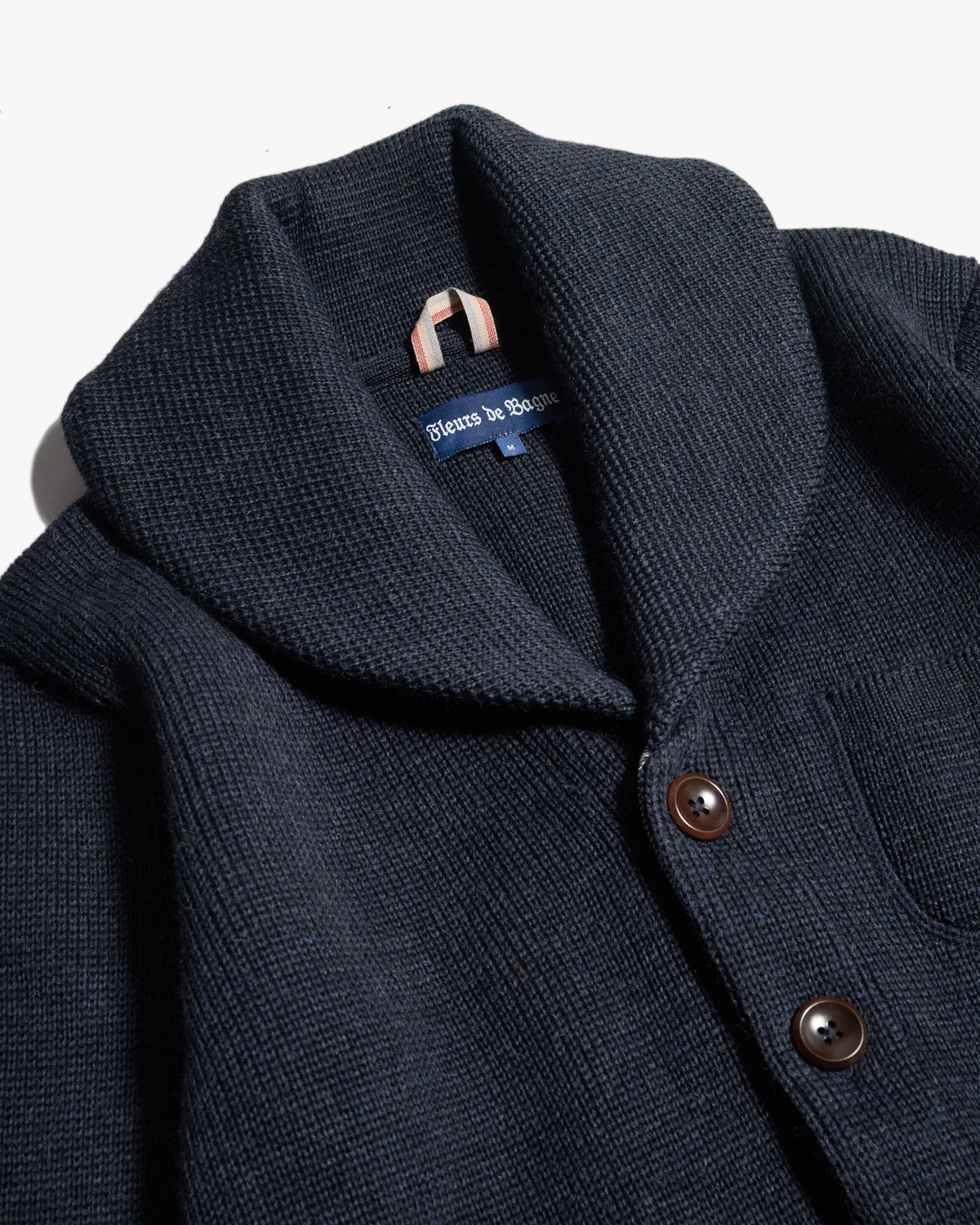 Fleurs De Bagne Le Cardigan 'L'Enfant Du Malheur' - Navy