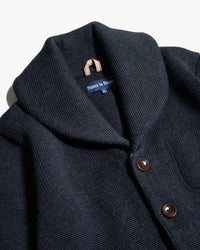 Fleurs De Bagne Le Cardigan 'L'Enfant Du Malheur' - Navy