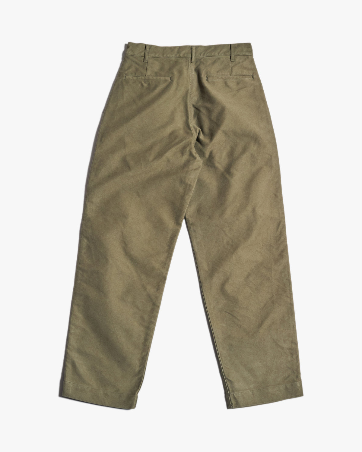 FOB Factory F0543 Heavy Moleskin Regular Fit Trousers - Olive