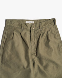 FOB Factory F0543 Heavy Moleskin Regular Fit Trousers - Olive